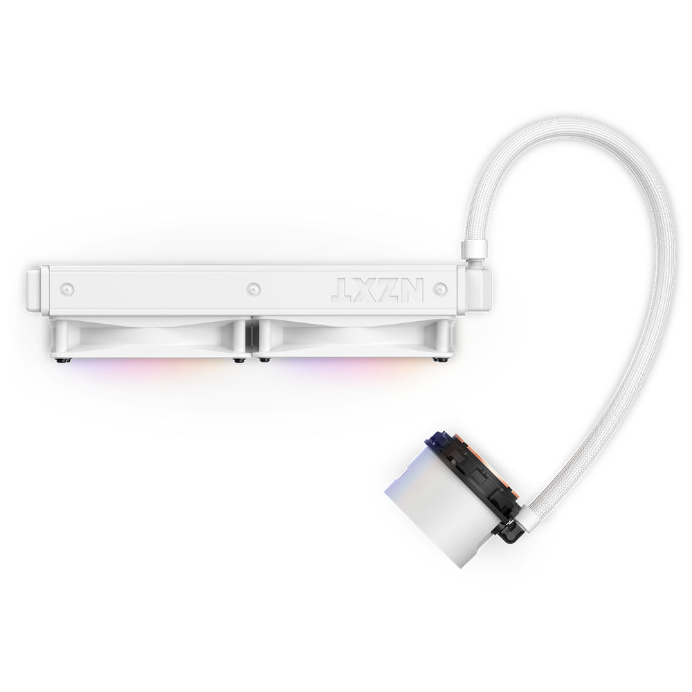 Disipador De Enfriamiento Liquido Nzxt Kraken X53/240mm/blanco Matte/rgb/gamer