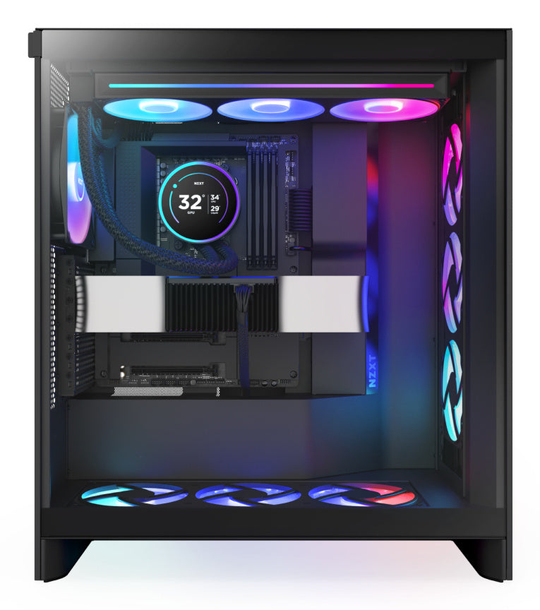 Disipador De Enfriamiento Liquido Kraken Elite 360 Rgb V2/negro/ 1,200-2,800 ± 300rpm /gaming.