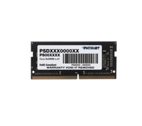 Memoria Ram Patriot Signature Sodimm Ddr4 16gb 3200mhz Cl22 Pc4-25600 288pin 1.2v Laptop Aio Minipcs Psd416g32002s