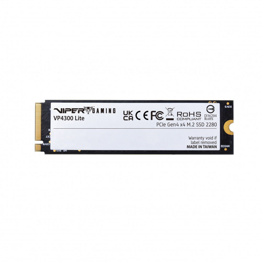 Memoria Viper Vp4300 Lite 1tb/ M.2 Pcie Gen4 X4 Ssd Dramless/ Certificadas Para Ps5