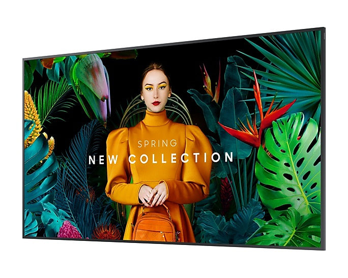 Monitor Señalizacion Digital Samsung 50 Uhd 3,840 X 2,160 4k Qb50c, 350nits, 8ms, Bocinas, 3 Hdmi, 2 Usb, Rj45, Rs232c, Wifi, H/v, 16/7