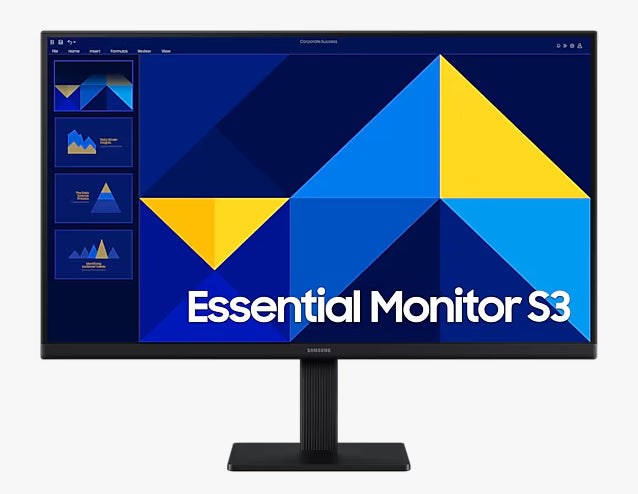 Monitor Led Samsung 22 Pulgadas, Fhd (1,920 X 1,080), Ips, Hdmi, S22d300, Plano, 100hz