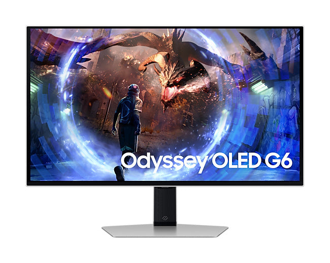Monitor Led Samsung 27 Pulgadas Qhd (2,560 X 1,440) Flat Odyssey Oled G6, 0.03ms (gtg), 360 Hz, Freesync , D. Port, Hdmi, Usb Hub