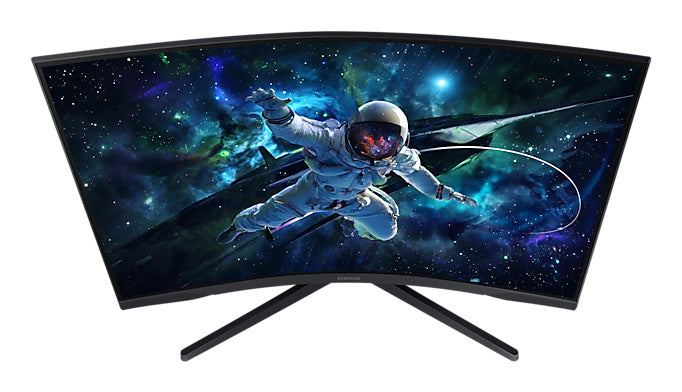 Monitor Led Samsung 32 Pulgadas,widescreen, Odissey, G5, Qhd, 2.560 X 1.440, Gamer, Curve, Negro,16:9,165 Hz, 1 Ms, Panel Va, Freesync, 1 Dp, 2 Hdmi ,vesa 75, Auto Source Switch+