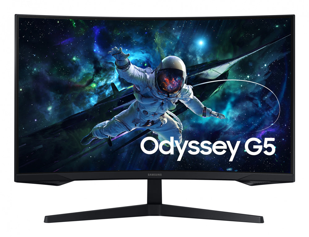 Monitor Led Samsung 32 Pulgadas,widescreen, Odissey, G5, Qhd, 2.560 X 1.440, Gamer, Curve, Negro,16:9,165 Hz, 1 Ms, Panel Va, Freesync, 1 Dp, 2 Hdmi ,vesa 75, Auto Source Switch+