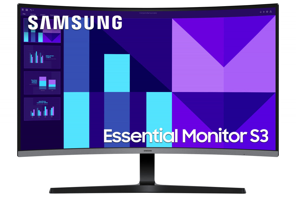 Monitor Led Samsung 32 Pulgadas / S32d390 / Fhd (1,920 X 1,080) / Curvo / Negro / 100hz / Hdmi / Panel Va