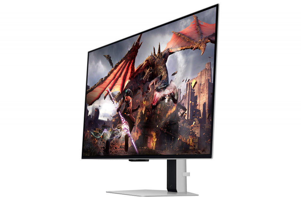 Monitor Led Samsung 32 Pulgadas 4k Uhd (3,840 X 2,160) Flat, Odyssey Oled G8, 0.03ms, Freesync Premium Pro, 240 Hz, D. Port, Hdmi, Usb Hub, Wifi, Bocinas