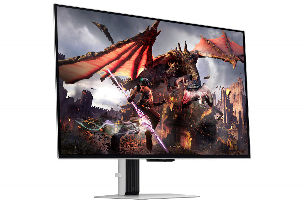 Monitor Led Samsung 32 Pulgadas 4k Uhd (3,840 X 2,160) Flat, Odyssey Oled G8, 0.03ms, Freesync Premium Pro, 240 Hz, D. Port, Hdmi, Usb Hub, Wifi, Bocinas