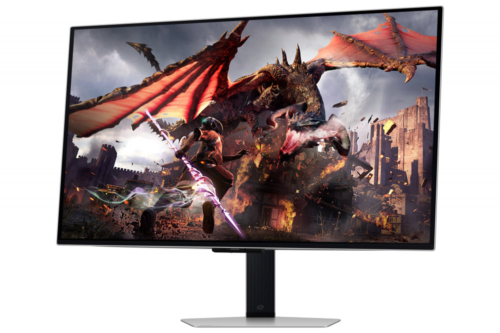 Monitor Led Samsung 32 Pulgadas 4k Uhd (3,840 X 2,160) Flat, Odyssey Oled G8, 0.03ms, Freesync Premium Pro, 240 Hz, D. Port, Hdmi, Usb Hub, Wifi, Bocinas