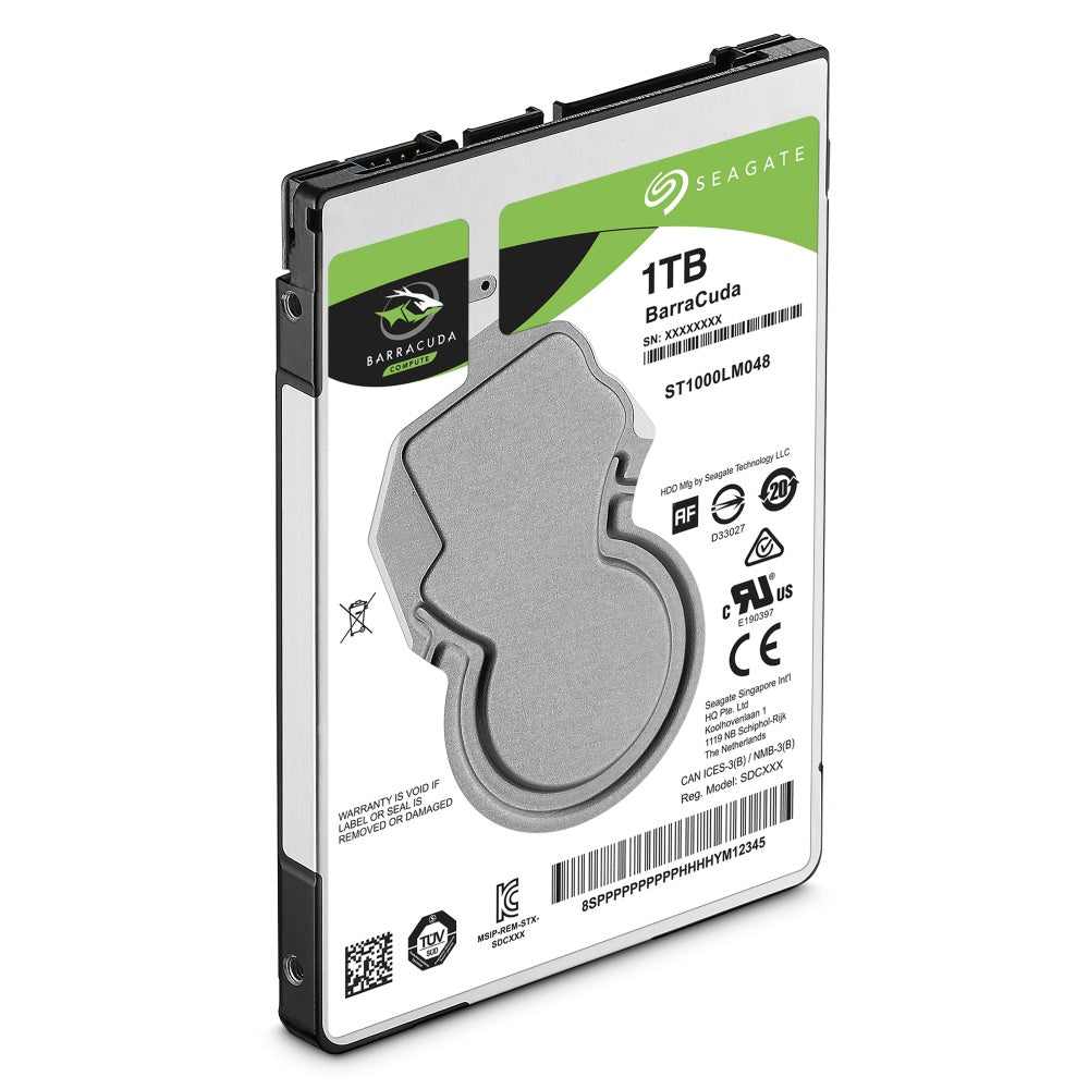 Disco Duro Interno Seagate Barracuda 1tb 2.5 Portatil Sata 6gb/s 128mb 5400rpm 7mm Ultrabook