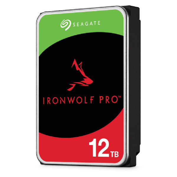 Disco Duro Interno Seagate Ironwolf Pro 12tb 3.5 Escritorio Sata3 6gb/s 256mb 7200rpm 24x7 Hot-plug Nas Sin Limite De Bahias