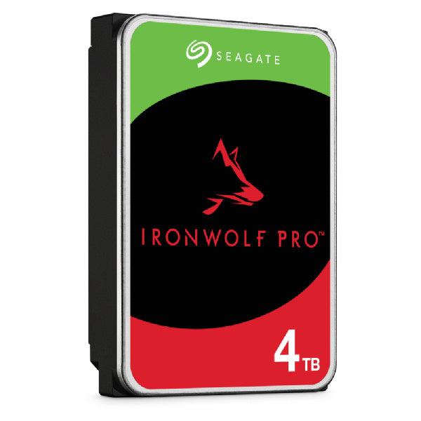 Disco Duro Interno Seagate Ironwolf Pro 4tb 3.5 Escritorio Sata3 6gb/s 256mb 7200rpm 24x7 Hot-plug Nas 1-24 Bahias