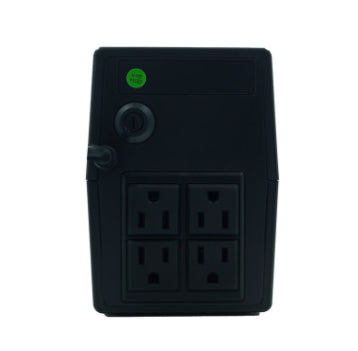 No Break Interactivo Smartbitt Sbnb500 500va / 250w, Clavija Nema 5-15p, 4 Contactos, Tipo Nema 5-15r, Todos Con Respaldo De Baterias, Regulacion Y Supresion De Picos.