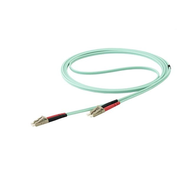 Cable De 10m De Fibra Optica Multimodo Lc/upc A Lc/upc Om4 - 50/125m - Lommf/vcsel - 100g - Lszh - Baja Perdida De Insercion - Startech.com Mod. 450fblclc10