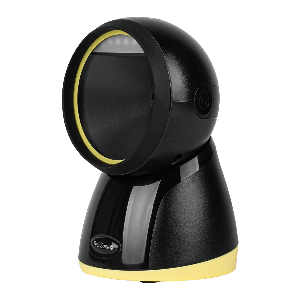 Lector De Codigo De Barras Techzone Tzbesc7330, Negro, Usb, 2d Fuente De Luz 640p (h) X 480p (v)