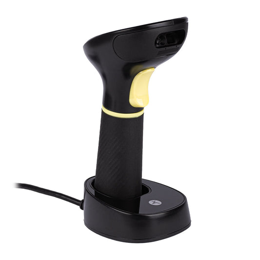 Lector Codigo De Barras Techzone Tzbesc9610, Negro, Bluetooth, Usb, Lectura 2d, Velocidad De Lectura 60 Fps Con Microinterruptor