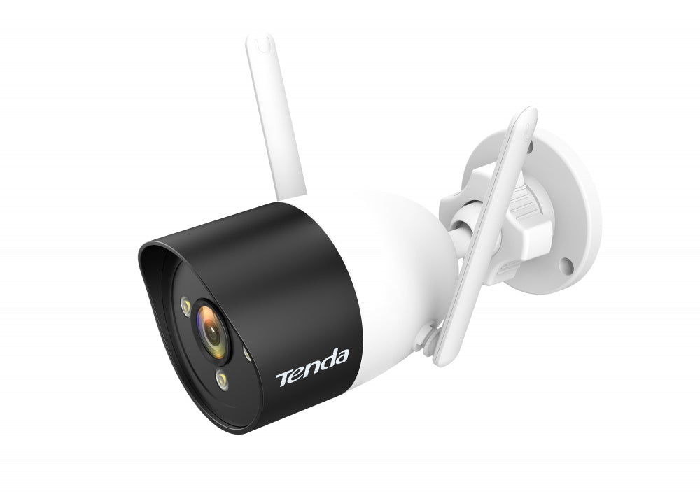 Camara Tenda Ct6 Vigilancia Exteriores Alto Rendimiento Resolucion 2k 3 Mpx Audio Bidireccional Full-duplex Deteccion De Movimiento Inteligente Funciones De Alarma De Luz Y Sonido