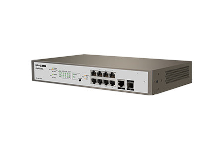 Switch Tenda Pro-s8-150w Administrable 8 Puertos Poe1 Fibra Optica Capa 3 (l3) Ethernet 10/100/1000 Base-t (poe), 1 Puerto Ethernet 10/100/1000 Base-t Datos 1 Puerto Sfp 1000 Base-x