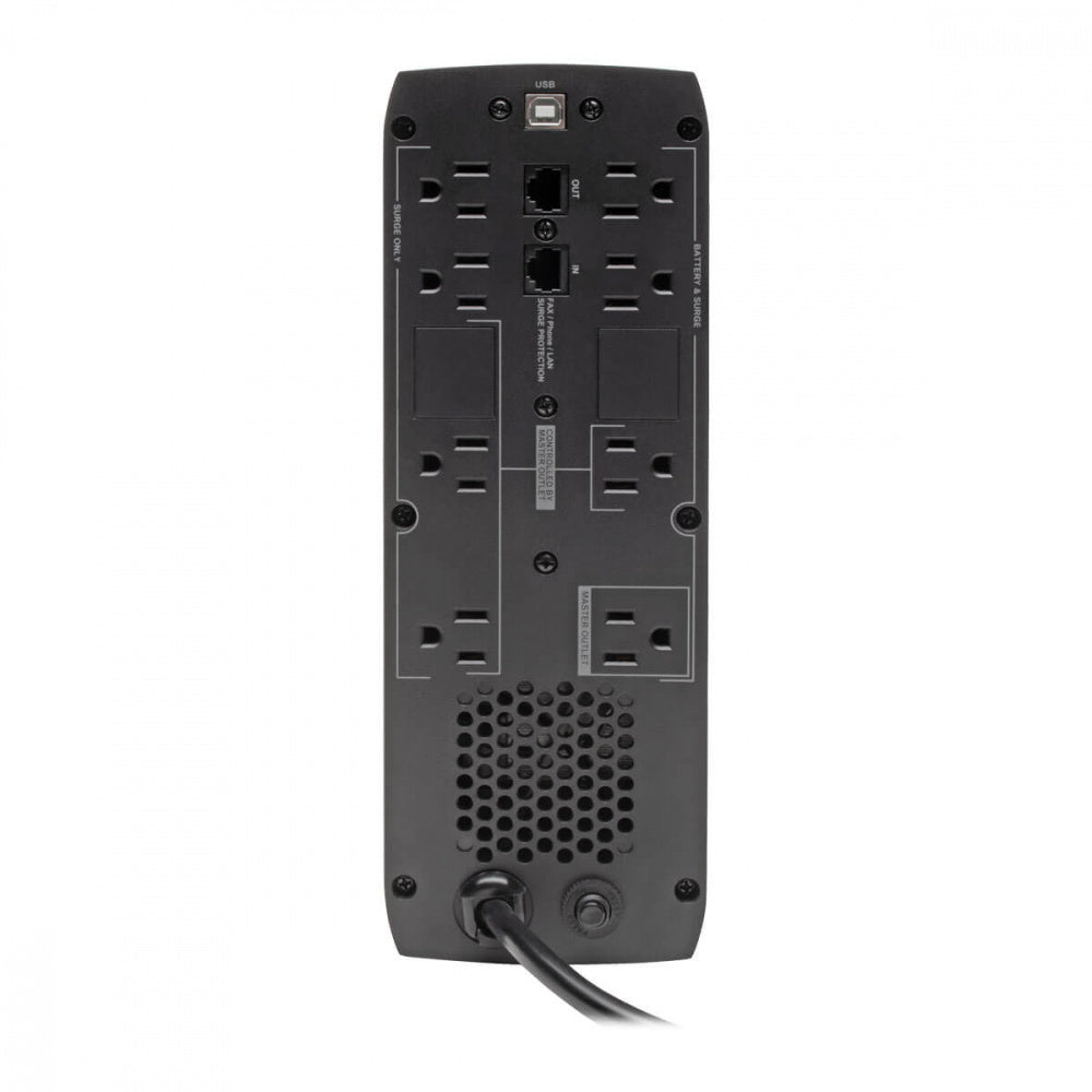 No Break Tripp-lite Eco1000lcd 120v 50/ 60hz, 1000va / 600 Watts Interactivo Con Usb Y 8 Contactos, Avr, Serie Eco, Energy Star V2.0