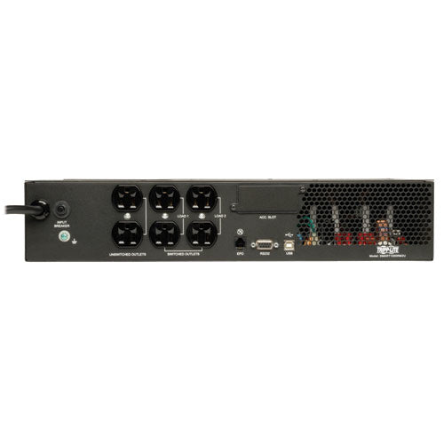 Nobreak Tripp Lite Smart1000rm2u Serie Smartpro 1000va 1000w 120v Onda Sinusoidal, Interactivo,8 Contactos, Opcion De Tarjeta De Red, Lcd, Usb,db9,2u Rack/torre. Garantia 2 AÑos.