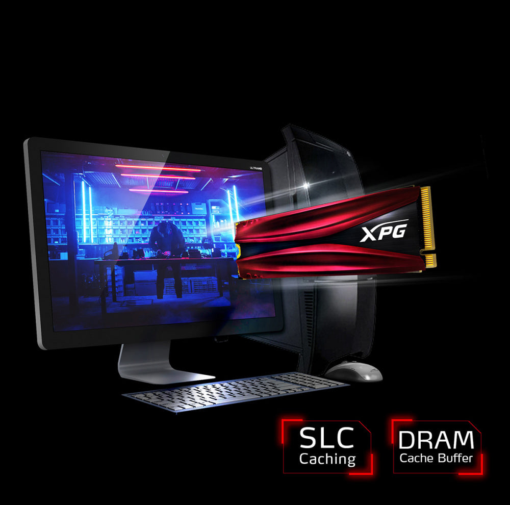 Unidad De Estado Solido Ssd Interno Xpg Gammix S11 Pro 1tb M.2 2280 Nvme Pcie Gen 3x4 Lect. 3500 Escrit. 3000 Mbs 3dnand Con Disparador Pc Minipc Gamer (agammixs11p-1tt-c)