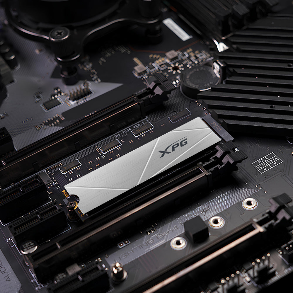 Unidad De Estado Solido Ssd Interno Xpg Gammix 512gb S60 M.2 2280 Nvme Pcie Gen 4x4 Lect.4700 Escrit. 1700 Mbs 3dnand Pc Laptop Minipc Con Disipador Gamer (agammixs60-512g-cs)