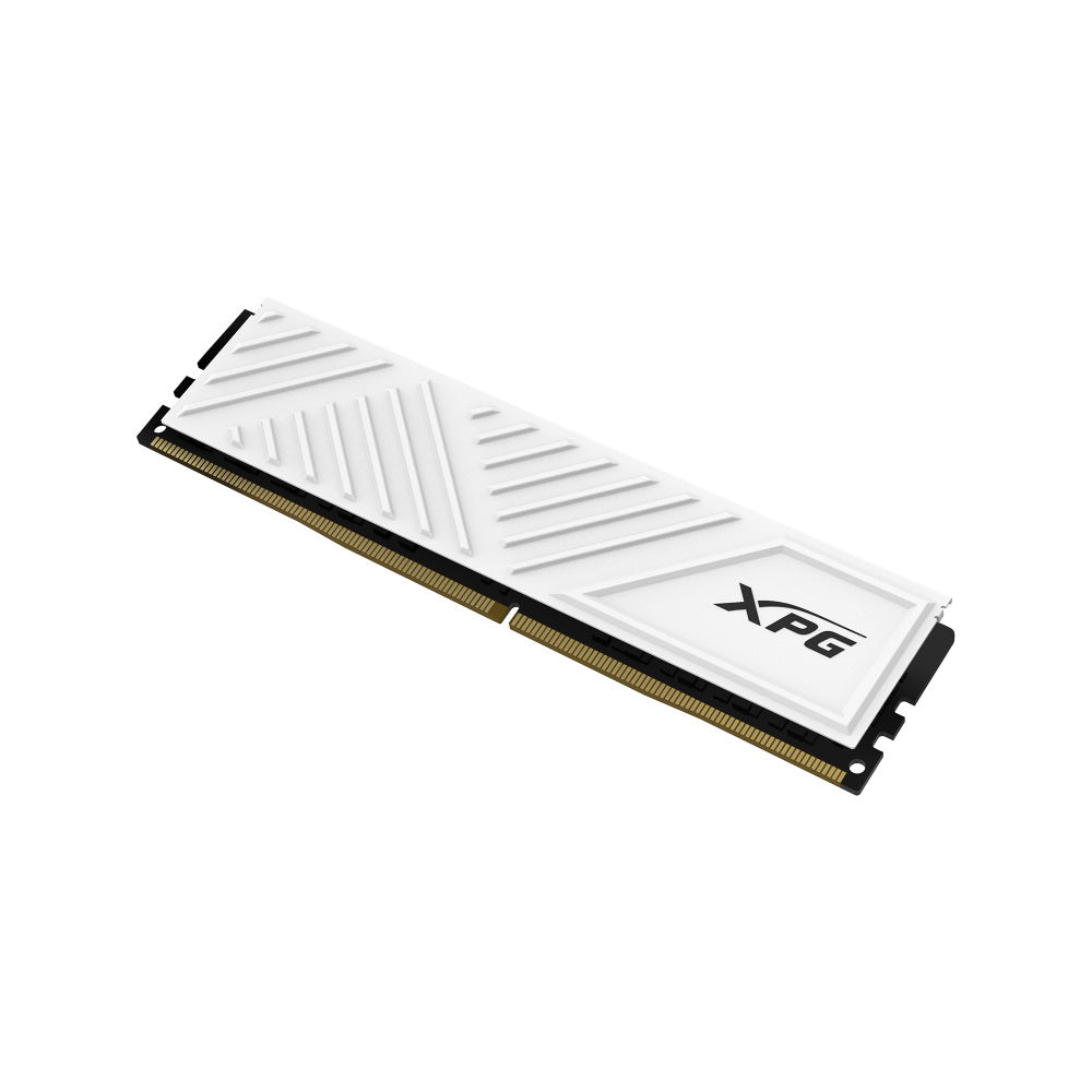 Memoria Xpg Gammix D35 Udimm Ddr4 16gb Pc4-25600 3200mhz Cl16 288pin 1.35v Con Disipador Pc/gamer Color Blanco (ax4u320016g16a-swhd35)