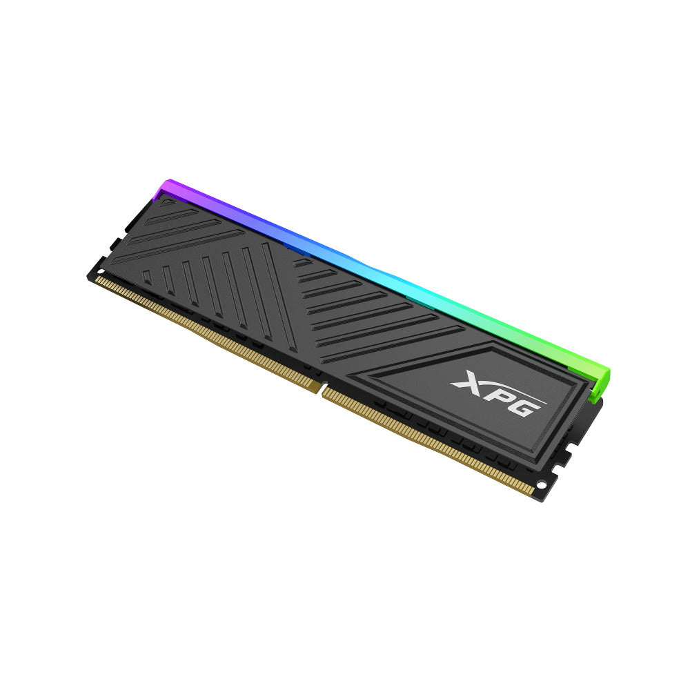 Memoria Xpg Spectrix D35g Udimm Ddr4 8gb Pc4-25600 3200mhz Cl16 288pin 1.35v Rgb Con Disipador Color Negro