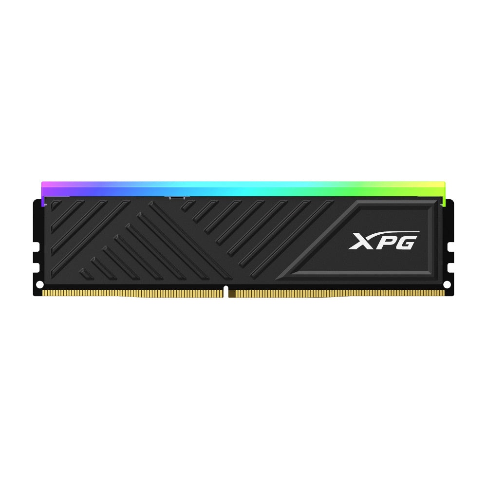 Memoria Xpg Spectrix D35g Udimm Ddr4 8gb Pc4-25600 3200mhz Cl16 288pin 1.35v Rgb Con Disipador Color Negro