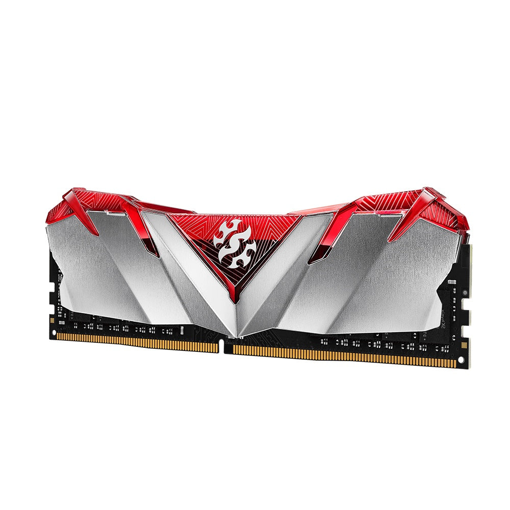 Memoria Xpg Gammix D30 Udimm Ddr4 8gb Pc4-25600 3200mhz Cl16 1.2v Con Disipador Pc/gamer Color Rojo ( Ax4u32008g16a-sr30)