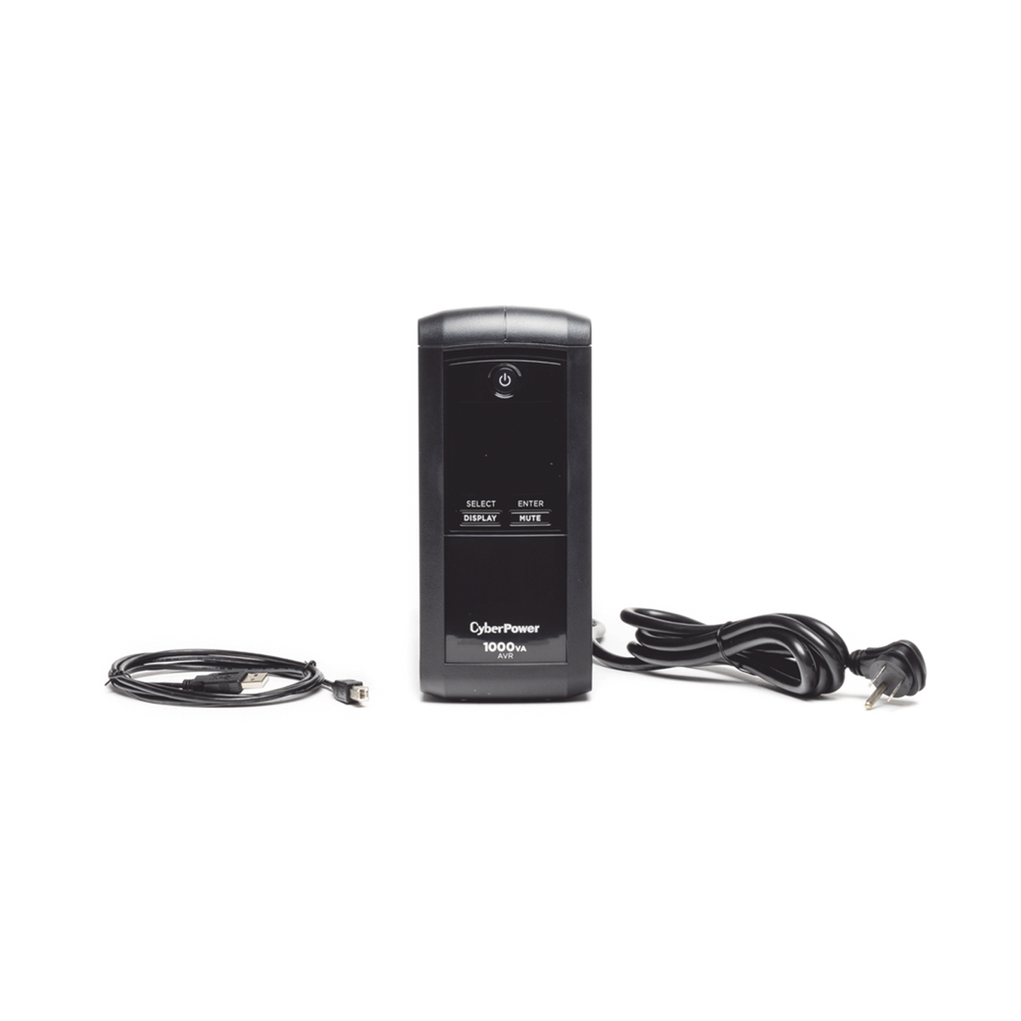 No Break Cyberpower Cp1000avrlcd 1000 Va/ 600 Watts, Interactivo,torre, 9 Nema 5-15r, 5 Respaldo Y 4 Supresin, 3 AÑos De Garanta, Incluyendo Batera.