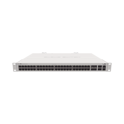 (crs354-48g-4s+2q+rm) Cloud Router Switch 48 Puertos Gigabit Ethernet, 4 Puertos Sfp+ 10g, 2 Puertos Qsfp+ 40g, Montaje En Rack