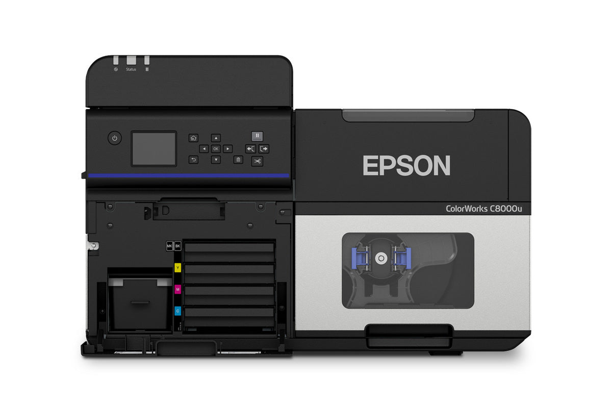 Impresora De Etiquetas Epson Colorworks Cw-c8000, Inyeccion De Tinta A Color, Usb, Ethernet, Wifi (no Incluye Tinta Negra)