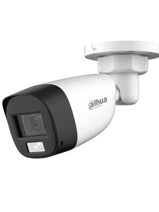 Camara Analoga/dahua/ Hac-hfw1500cl-il-a / Bullet De 5 Mp/ Iluminacion Dual Inteligente + Fullcolor/ Lente De 2.8mm/ 106grds De Apertura/ 20 Mts De Ir Y Luz Visible/ Microfono Integrado/ Ip67