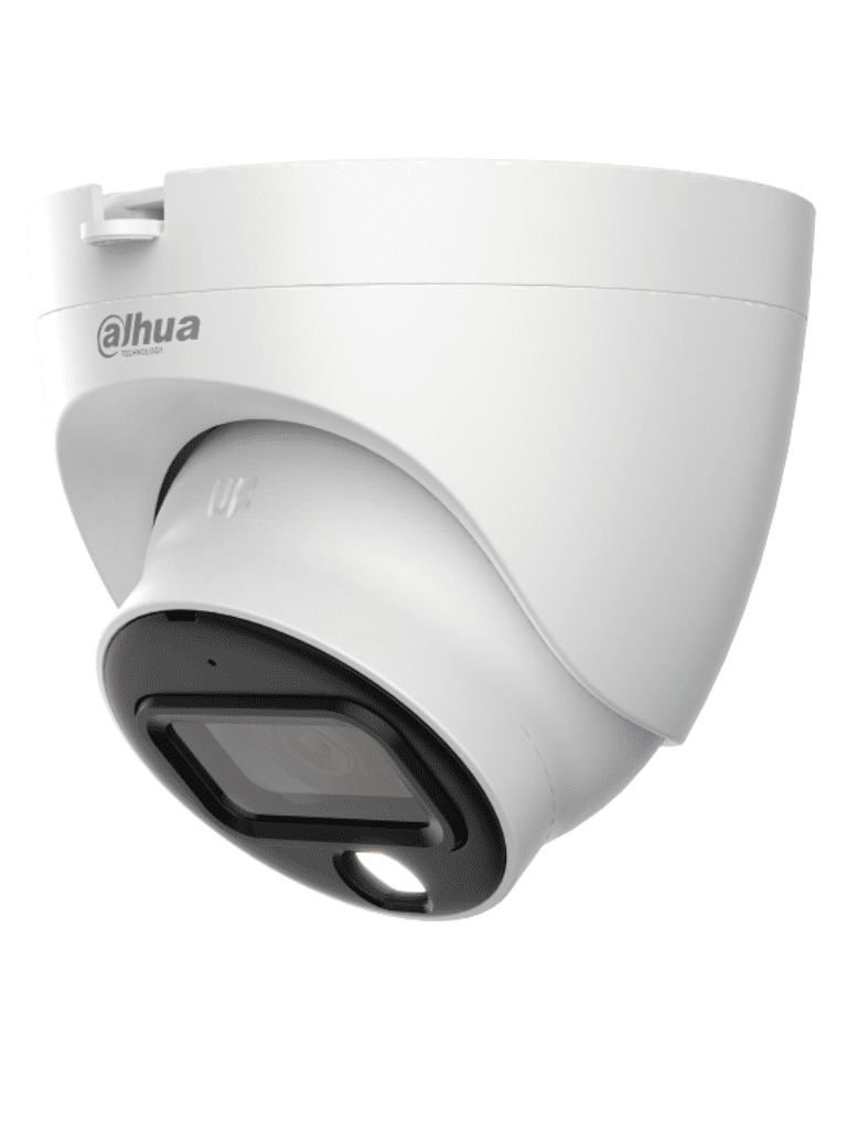 Camara Dahua  Domo Full Color De 5 Megapixeles/ Lente De 3.6mm/ Grados De Apertura/ Imagen A Color 24/7/ Wdr Real De 120db/ Leds Para 20 Metros/ Ip67/ Instalación Rapida