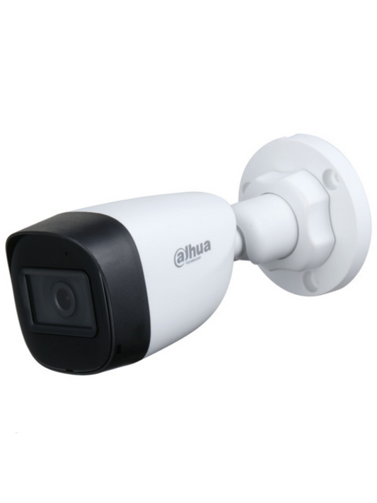 Camara / Dahua / Dh-hac-hfw1500cn-a-0280b-s2 / Camara Bullet De 5 Mp/ Microfono Integrado/ Lente De 2.8mm/ 111 Grados De Apertura/ Ir De 30 Mts/ Starlight/ Ip67/ Cvi/cvbs/ahd/tv