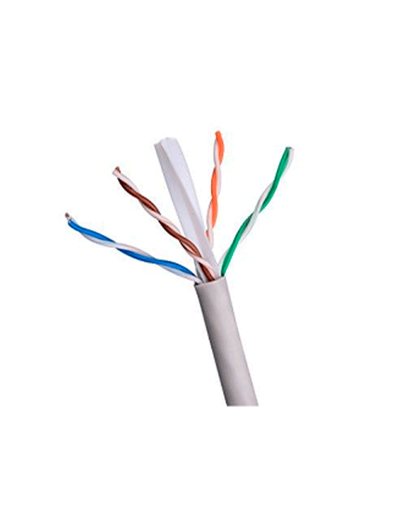 Bobina/ Dahua/ Pfm923i-6un-c/ Bobina De Cable Utp 100% Cobre / Categoria 6 / Color Blanco / Interior / 305 Metros / Redes / Video/