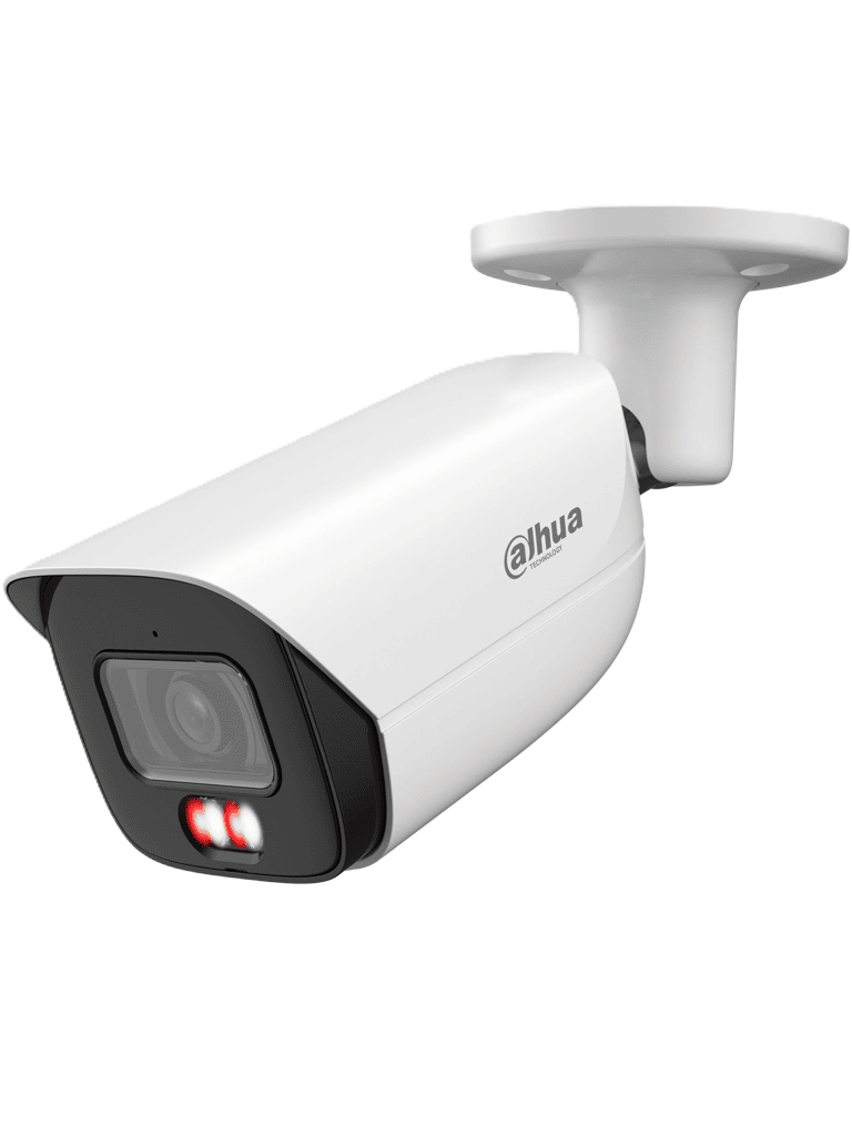 Camara Ip/ Dahua/ Dh-ipc-hfw3249e-s-il/ Bullet De 2 Mp/ Wizsense/iluminador Dual/ Lente De 2.8 Mm/ 107° De Apertura/ Microfono Integrado/ Ir De 50 M / Smd 4.0 / Ai Ssa/quick Pick/ Msd/ Wdr/ Poe Ip67