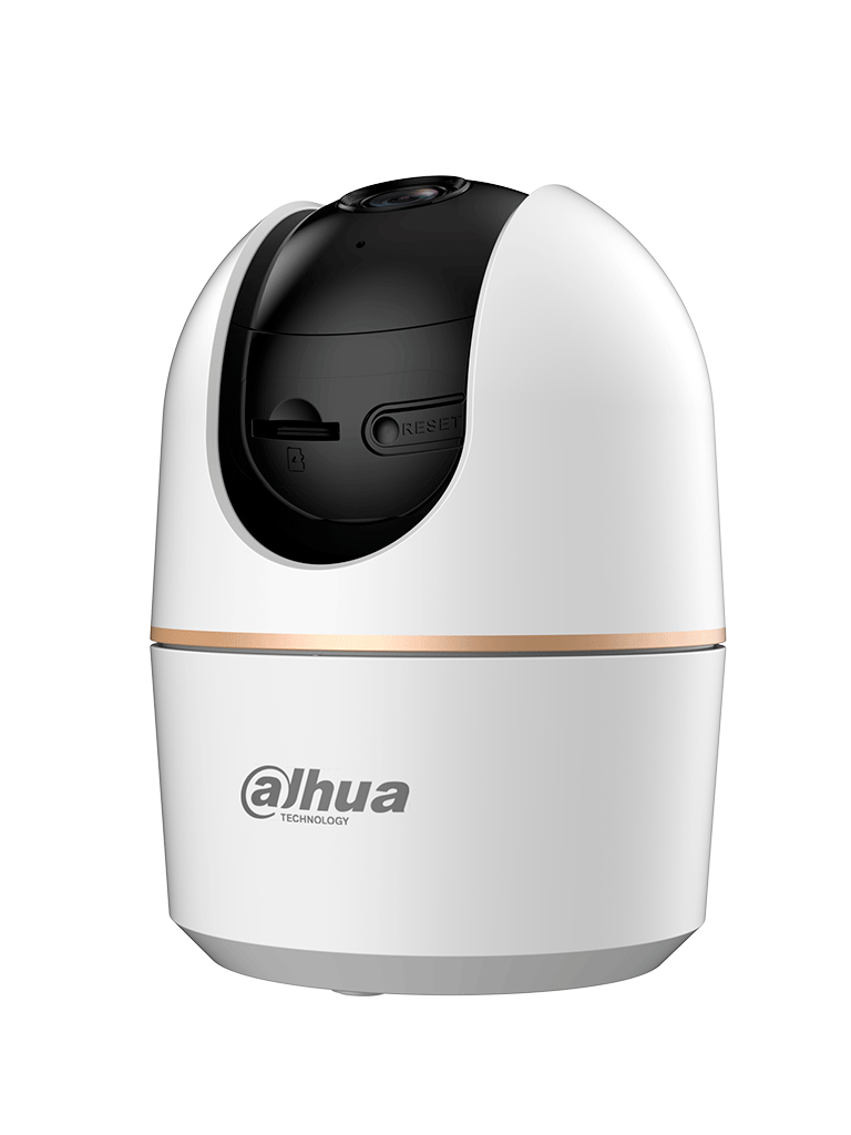Camara Ip/ Dahua/ Dh-h3a / Domo Motorizado Wifi De 3 Megapixeles Con Ia, Autotracking, Audio Bidireccional (microfono Y Altavoz), Sirena Integrada, Ir De 10 M, Deteccion De Humanos Y Ranura Microsd