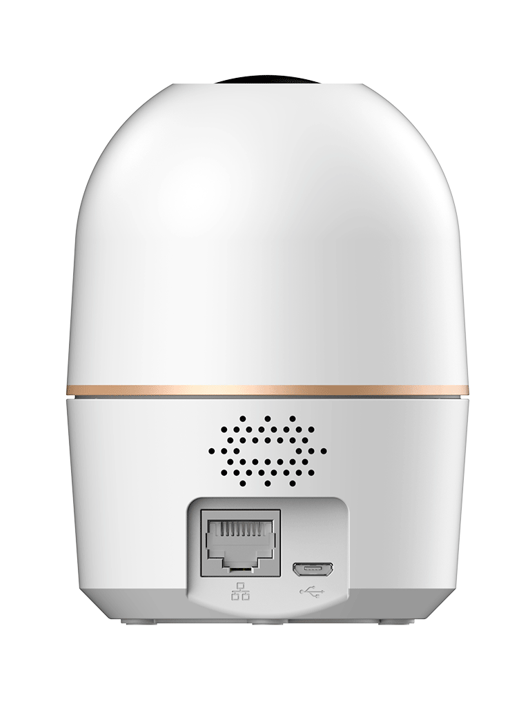 Camara Ip/ Dahua/ Dh-h3a / Domo Motorizado Wifi De 3 Megapixeles Con Ia, Autotracking, Audio Bidireccional (microfono Y Altavoz), Sirena Integrada, Ir De 10 M, Deteccion De Humanos Y Ranura Microsd
