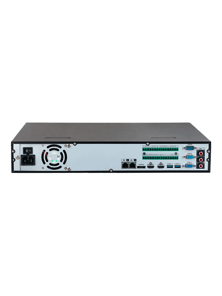Nvr/ Dahua/ Dhi-nvr5432-ei/ Nvr De 32 Canales Ip 4k/ Wizsense/ Smart H.265/ Rendimiento 384 Mbps/ Ia Nvr Deteccin Y Reconocimiento De Rostros/ Proteccin Perimetral/ Smd Plus