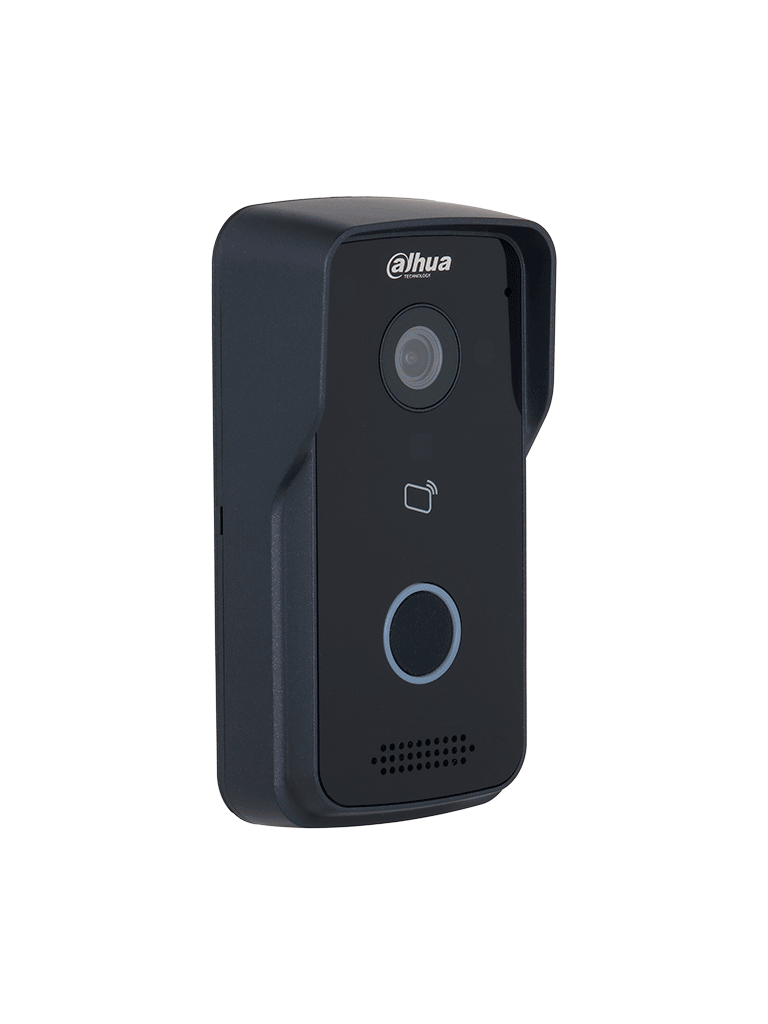 Videoportero Ip/ Dahua/ Dhi-vto2111d-p-s3 - Frente De Calle/ Alambrico/ Angulo Vision 107 Grados Con Wdr /apertura De Puerta Por App, Tarjeta Y Desde Monitor/exterior Ip65/ Poe/ Soporta 10 Monitores