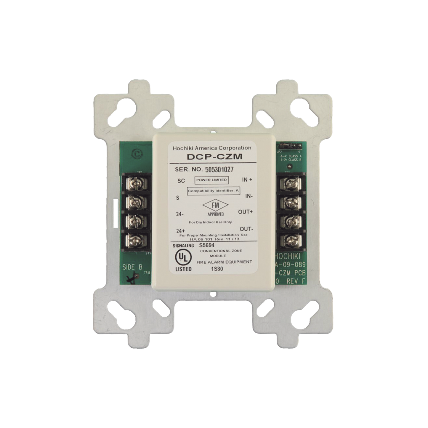 Módulo De Entrada De Zona Convencional Para Caja 4", Clase A y B (0400-01840)