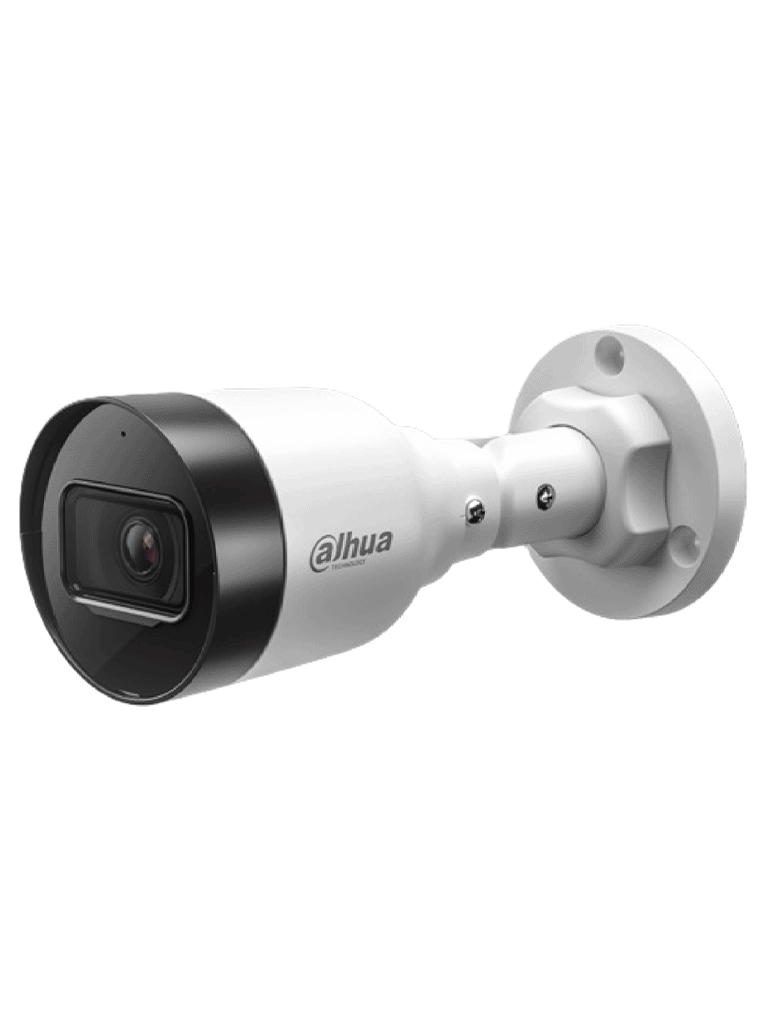 Camara Ip/ Dahua/ Dh-ipc-hfw1431s1-a-s6 Bullet De 4 Mp Lente De 2.8 Mm Con Angulo De Vision De 104 Grados, Ir De 30 M, Compresion H.265+, Microfono, Poe, Wdr Real Y Clasificacion Ip67