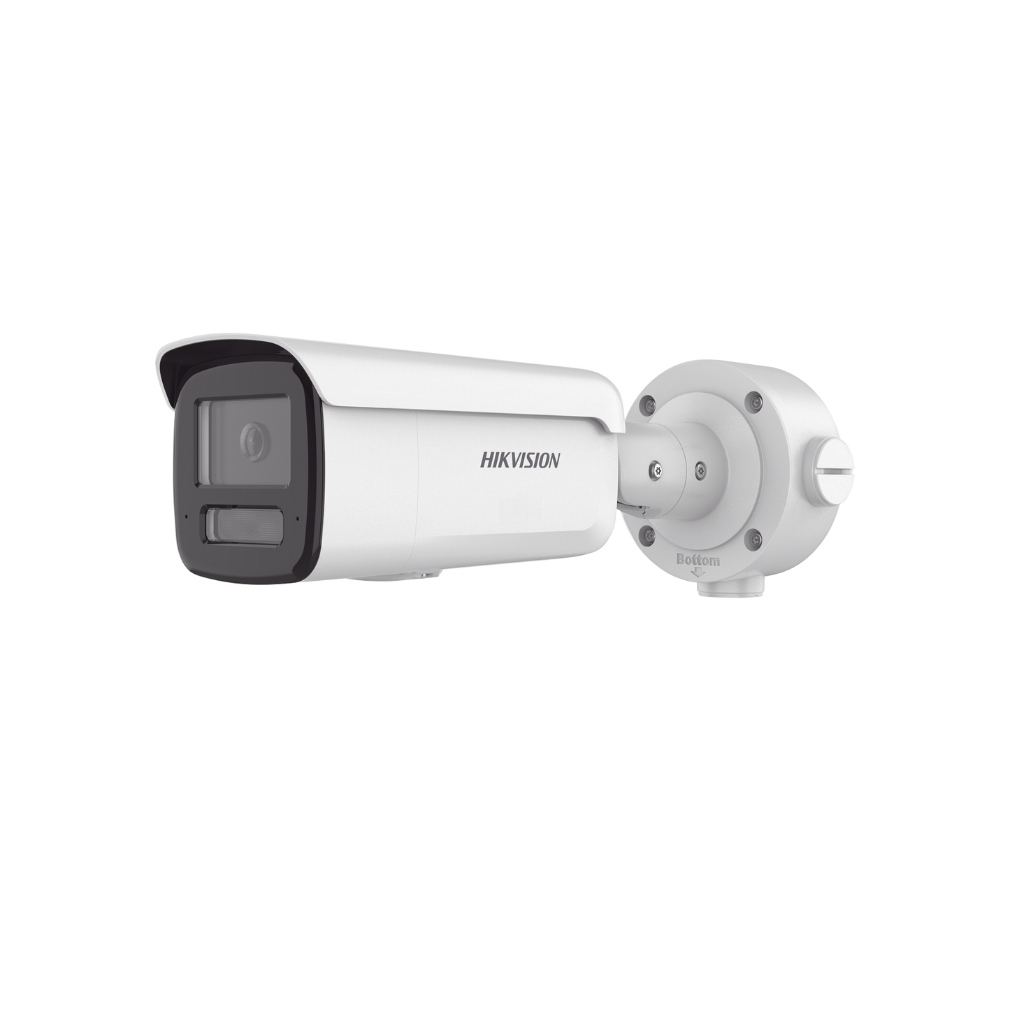 Bala IP 8 Megapixel / Lente 4 mm / Dual Light (60 mts IR + 60 mts Luz Blanca ) / Darkfighter S / Exterior IP67 / WDR 130 dB / 4 Analíticos: AcuSense, Deteccion Facial, Conteo de Personas por Cruce y Zona
