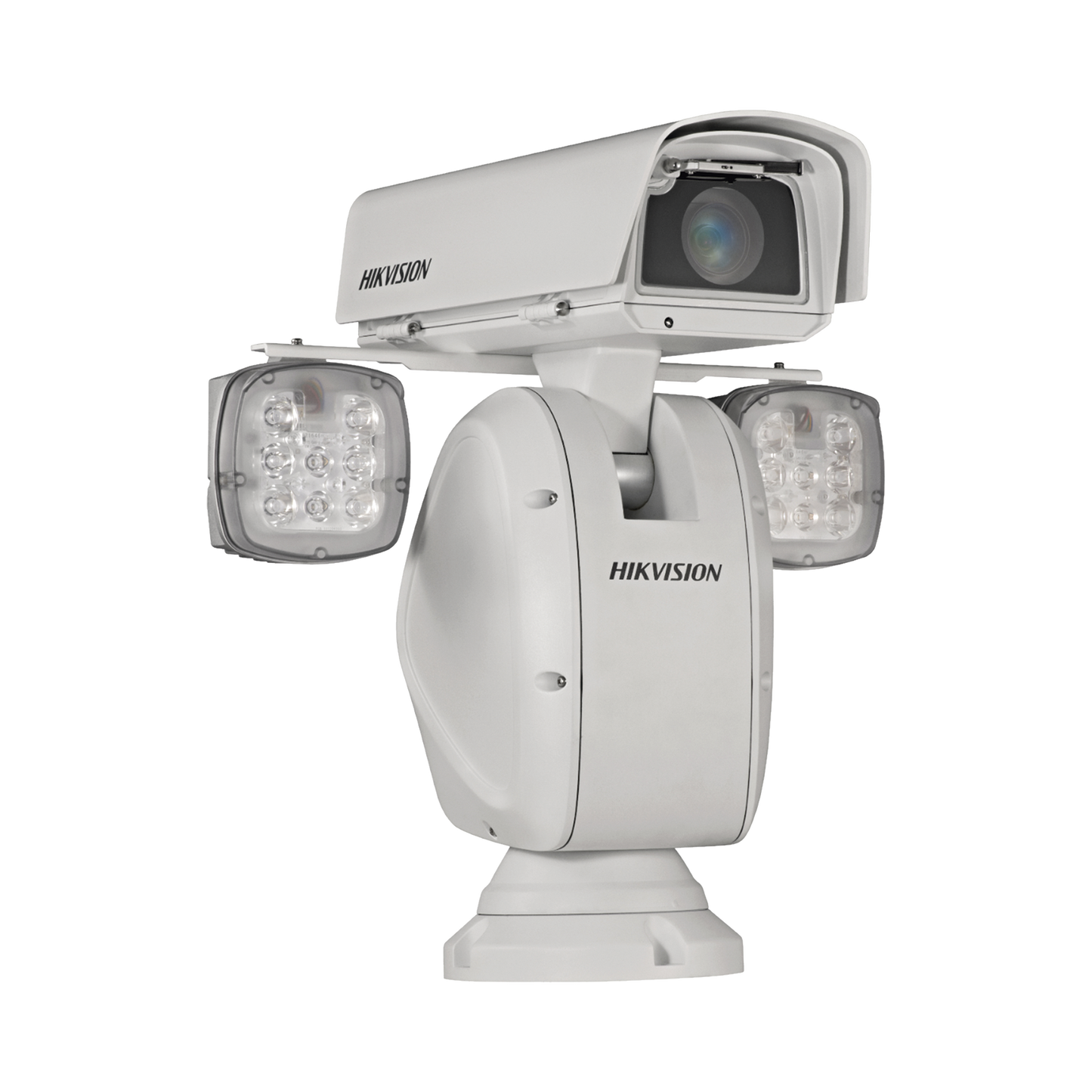 PTZ IP 2 Megapixel / Punta de Poste / 50X Zoom / 1000 mts IR LASER / Exterior IP66 / 60 IPS / EIS / WDR 120 dB / Wiper / Defog / MicroSD