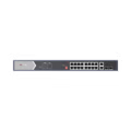 Switch Gigabit Poe+ / No Administrable / 16 Puertos 1000 Mbps Poe+ (4 Puertos Poe++ 90 W) / 2 Puertos 1000 Mbps Uplink + 2 Puertos Sfp De Uplink / Modo Extendido Hasta 300 Metros / 225 W