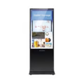 Pantalla De 55" 4k Para Publicidad Digital / Base Para Piso (totem) / Puertos Usb / Entrada De Video Hdmi Y Vga / Wifi / Altavoz Integrada