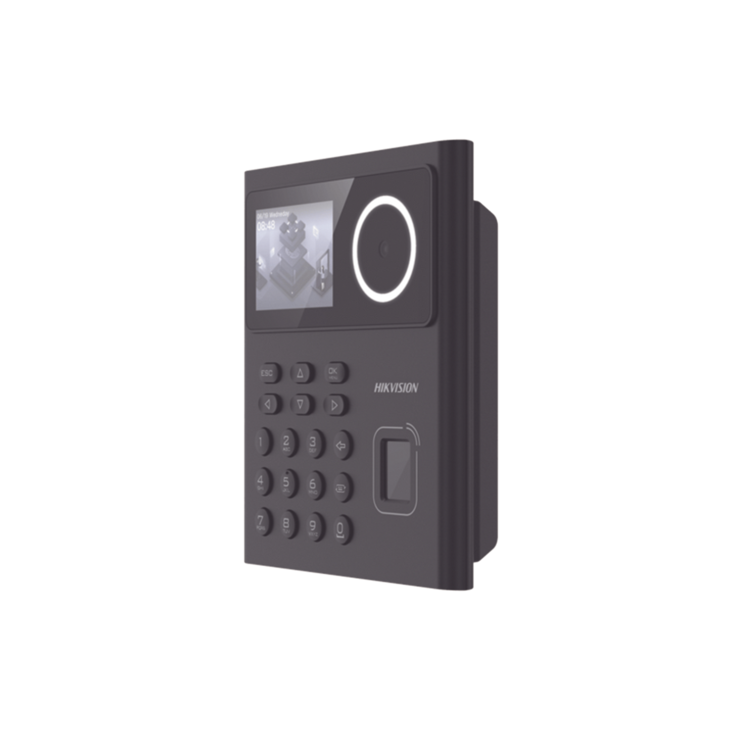 Terminal Min Moe WiFi con Batería de Respaldo / Administrable por Smartphone o Nube / Acceso y Asistencia / Huella, Facial y Tarjetas MIFARE / 500 rostros y 1,000 Huellas y Tarjetas / Detección de Cubrebocas / HikConnect