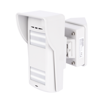 (ax Hub) Detector Dual-tech Inalámbrico Para Exterior + Montaje De Pared + Adaptador